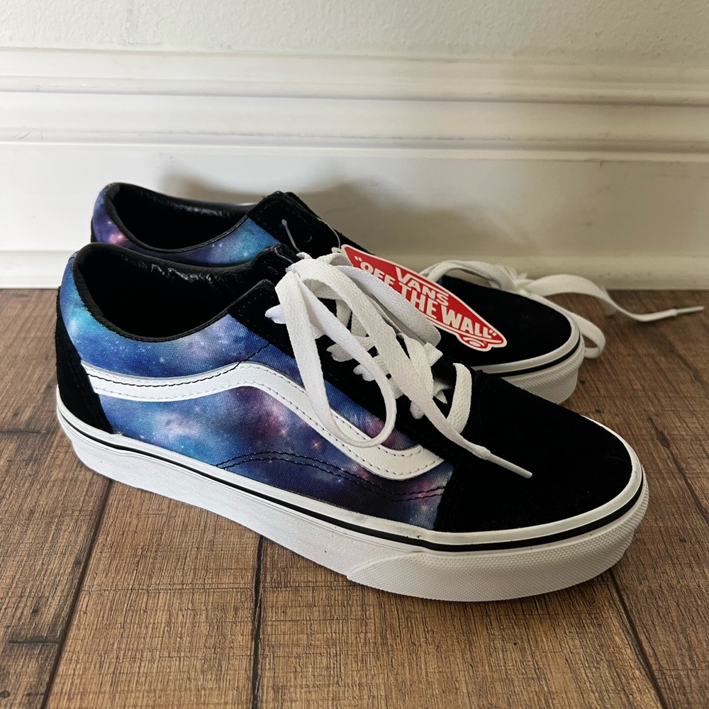 Vans Blue & Purple Galaxy Sneakers